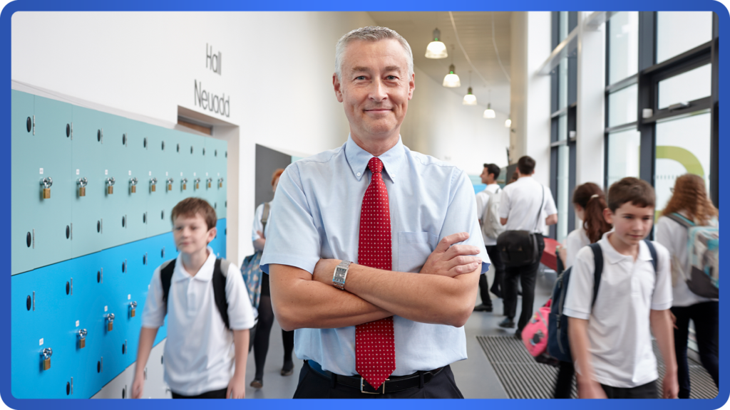 Standard school website design and hosting package